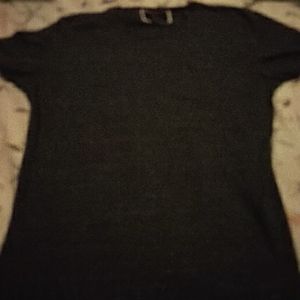 Blue and white crewneck shirts